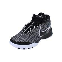 Nike Lebron NXXT Mens Genisus Basketball Shoes - 黑色 淺煙灰色 白色 004 - 查看 6