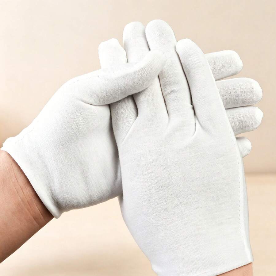 24入透氣手套,吸汗親膚手套,解決普通手套出汗、鬆垮、皮膚刺激和起球等問題。布料透氣吸濕,高彈性剪裁貼合手部不滑脫。表面光滑無多餘線頭,適合夜間護膚、防曬和接待場景。輕鬆鎖住護手霜營養並減少手部摩擦,告別乾燥、粗糙和曬黑的手部。春夏手部護理的實用配件。 - 彩色 - 查看 1