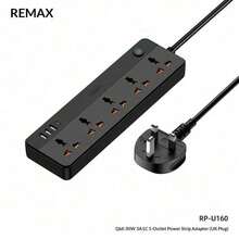 REMAX Kiddy 系列 30W 3A1C 5 位电源插座 RP-U160 - 英規插(220-240V) - 查看 5