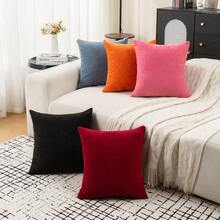 1/2pcs Vintage Polyester Knitted Throw Blanket With Zipper, Machine Washable, Geometric Pattern Decor For Sofa, Bed, Dining Table, Home Office - Red - View 2