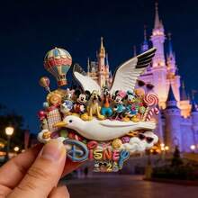 Disney 1个2026年迪士尼米奇造型金属磁性冰箱贴，趣味装饰收藏礼品，适合家庭使用 - A - 查看 2