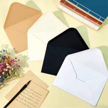 Minimalist Retro Kraft Paper Envelopes, Blank Greeting Cards, Invitations, Holiday Postcards - Rectangle - View 1