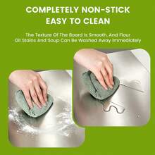 304 Stainless Steel Cutting Board Butcher Block Household Rolling Board Kitchen Supplies, Food Preparation, Meal Prep Tools, Modern Cutting Surface, Sleek Kitchen Tool, Rustresistant Material, Easy To Clean, Versatile Cutting Mat - 銀色 - 查看 8