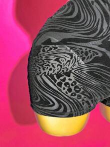 Nuevo Mono Corto para Mujer, Estilo Urbano Y2K Primavera/Verano, Sexy, Negro, Ajustado, de Tela PU Texturizada Color Borgoña con Decoración Metálica y Cuello Halter Calado.Adecuado para el Día de San Valentín, citas, fiestas, reuniones, días festivos, conciertos, discotecas, clubes nocturnos, salidas cotidianas, Año Nuevo, celebraciones, atuendos para brunch, chicas atractivas, vacaciones.Ropa de Viaje, Estilo Urbano, Y2k - Negro - Ver 7