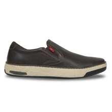 Men's Ferracini Plano Sneakers With Comfortable Zipper - 巧克力棕 - 查看 9