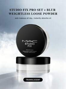 MAC Studio Fix Pro Set + Blur Weightless Loose Powder-Translucent-12 G/NET WT.0.42 OZ. - 12g - View 2
