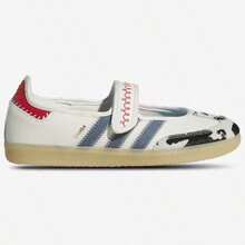 Adidas Samba Jane White Black Gum Women's JR1402 | Retro Heritage Style, Timeless Silhouette - 彩色 - 查看 1
