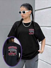 Women T-Shirts - Black - View 6