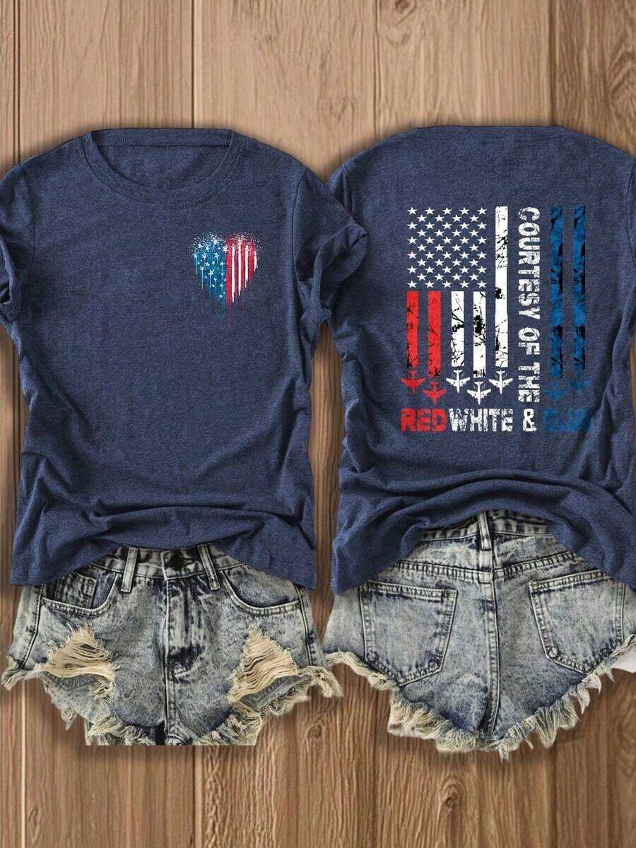 Plus Size T-Shirts - trắng - Xem 1
