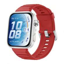 Dây đeo đồng hồ thông minh bằng silicon, tương thích với Watch Fit3/Fit4/Fit4 Pro/Fit5/Fit5 Pro, tháo lắp nhanh, unisex, chống nước, chống mồ hôi, kiểu dáng thể thao. - Nhiều màu - Xem 9