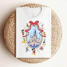 Disney Castle Friends Shirt, Mickey And Friends Tee, Magical Castle Disney Shirt, Disney Vacation Shirt, Family Trip Tee, Disney Shirt  -- Disneys Disneyland Paris The Magic Kingdom Disneyesque The House Of Mouse Mickey Mouse Empire Modest Summer Outfits Take That T Shirt Summer Coord Tops For Women Summer Summer Clothes Women Summer Clothes Summer Tops Summer Tops Women Summer Co Ord Summer Top Summer Outfits White Top Black Top Holiday Outfits For Women  Tops For Women Summer Holiday Gifts Valentine's Day Gifts Earth Day Gifts Oktoberfest Gifts Summer Bank Holiday Gifts - White - View 1