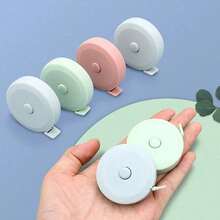 1pc Mini Automatic Retractable Clothing Measuring Tape - 1.5 Meters Long, Easy-To-Use, Accurate, Compact, And Portable - Perfect For Sewing, Tailoring, And Body Measurement - A - View 6