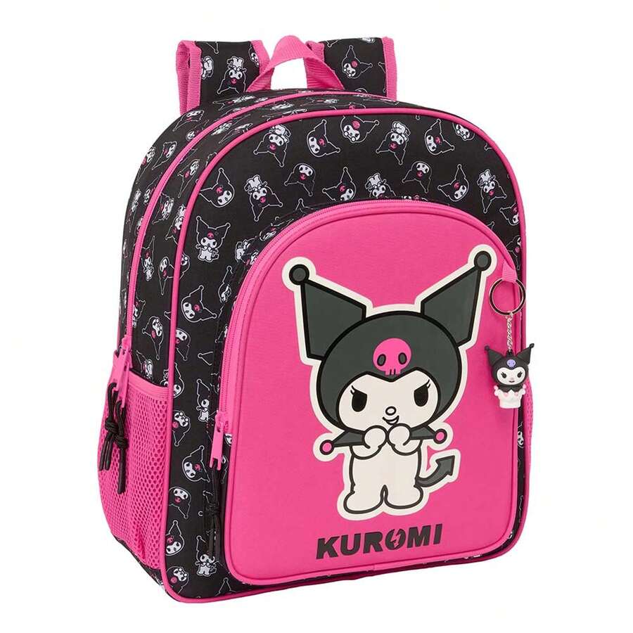 SANRIO Safta |  Compact Evolution 大號帶輪背包，可拆卸輪子，內置拉桿，官方授權兒童書包，超大前袋和側袋，ST 碼 - 免費送貨 ✅ 24/48 小時送達西班牙（半島） - 選項 10 - 查看 1