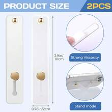1pc Phone Grip Finger Holder Phone Case Phone Grips For Back Of Phone Universal Portable Phone Strap For Most Smartphones - View 2