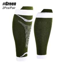 1 Pair Calf Compression Sleeves For Men & Women - Footless Compression Sleeves For Running, Athletic, Leg Sleeves - Multicolor - View 20