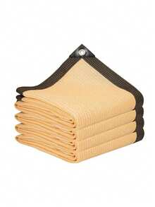 1pc Beige Shade Net, Garden Shade Cloth Beige Shade Net Plant Shade Cover Shade Bench Shade Sail Shade Gazebo Outdoor Swimming Pool Shade Canopy, Available In Multiple Sizes, Made Of UV-Resistant High-Density Polyethylene Material, Suitable For Outdoor, Garden, Balcony, Plants, Camping, Car, Shade Canopy, Etc. - Multiple Styles - View 14