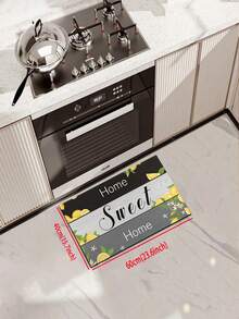 1pc Vintage Lemon Seaweed Bath Mat - Super Absorbent, Non-Slip, Perfect For Bathroom, Kitchen And Dining Room Use - Quick Dry, Perfect Gift For Home Decor And Bathroom Mat - Multicolor - View 17