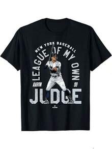 100% Algodón Premium 180g .¡Oferta Especial!Playera.Camiseta de béisbol de Nueva York diseño único y2k ideal para fans destaca con un gráfico impresionante perfecta para cualquier ocasión cómoda y moderna única en su estilo atrévete a lucirla y ser el centro de atención Camiseta Streetwear Unisex Ideal para Conciertos y Regalo - Negro - Ver 6