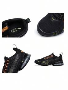 Puma Zapatillas de running para mujer Voltiac Evo RetroFuture 2026 Verano Nuevas Zapatillas de running casuales de malla con amortiguación para hombre y mujer en pareja 379602-01 - 379602-01 - Ver 6