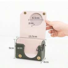 Túi đựng máy ảnh tương thích với các dòng máy ảnh Fujifilm XM5 XE5 X-Half X100VI, V1 G7X3 740, Z30, ZV-1 ZV-E10, RX100 VII, chất liệu da bảo vệ, nhỏ gọn, chống nước. - Xem 5