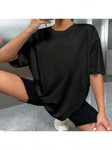 1 camiseta de mujer con estampado de botas de vaquero y letras brillantes, 180g de algodón puro, corte holgado que disimula y estiliza la figura, tela elástica que no aprieta, luce moderna y atractiva con jeans, y suave y rejuvenecedora cuando se combina con una falda larga, un artículo imprescindible y versátil para el armario, 180g 100% algodón. - Blanco - Ver 10