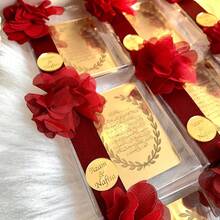 客製化刻字洗禮鴿子紀念品，奢華金屬個性化慶祝紀念禮，洗禮鴿子緞帶賓客禮物附姓名與日期 - 彩色 - 查看 12