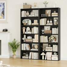 Bookcases - สีดำ - ดู 7