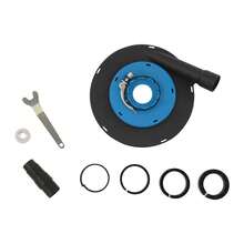 WUPYI Round Angle Grinder Dust Shield Black Blue Universal Vacuum Suction Design Prevent Dust Splash Debris Isolation Extend Machine Life Smooth  Edge 9 Inch Hand Angle Grinder Dust Cover - Full Coverage - View 8