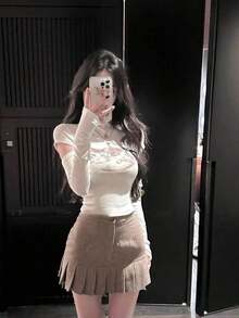 Women Tops - White - View 3