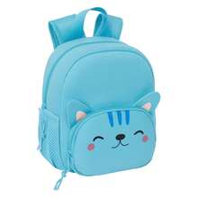 Safta | Neoprene School Backpack With Padded Back And Shoulder Straps, Antisweat, Ergonomic, Bottle Holder Pockets, Lined Interior, Zippers With Double Pull, Front Pocket With Zipper - Option 5 - View 2