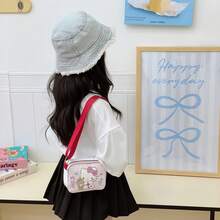 SANRIO Túi công chúa hoạt hình Hello Kitty thời trang, ví đựng tiền xu chống thấm nước bằng da PU - Túi đựng mỹ phẩm nữ có dây đeo vai nhẹ, có thể điều chỉnh, chất liệu polyester bền chắc, ví chống trộm dễ thương, phù hợp sử dụng hàng ngày/du lịch - Quà tặng Ngày Valentine và Quà tặng đặc biệt Ngày Phụ nữ - Quà tặng tựu trường. Túi đeo vai hoạt hình dễ thương, túi đeo chéo chống thấm nước, túi xách hoạt hình thời trang, quà tặng sinh nhật, thiết kế dễ thương ngọt ngào, quà tặng sinh nhật, quà tặng tiệc tùng, quà tặng Halloween, quà tặng Phục sinh, quà tặng Giáng sinh. - Nhiều màu - Xem 9
