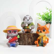 MINISO Zootopia Blind Box Figurine Garden Decor, Multiple Cartoon Character Designs, Random Style Shipping, Collector-Grade PVC Material, Suitable For Home Decor And Garden Decoration, Perfect Gift For Family And Friends On Birthdays, Christmas, And Halloween - 1 Random Style - View 6