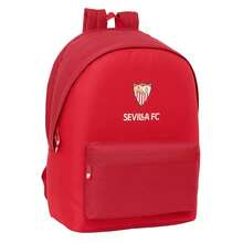 | Large Rolling Backpacks Sevilla FC Compact Evolution Removable Washable And Water Resistant, 6" With USB Double Padded Compartment, Hidden Anti-Theft Zipper, Organizer, Red, 6? - Option 29 - View 2