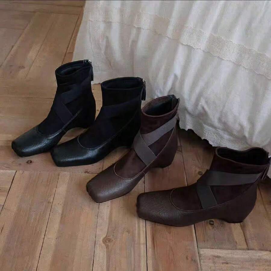 Women Ankle Boots & Booties - Brown - View 1