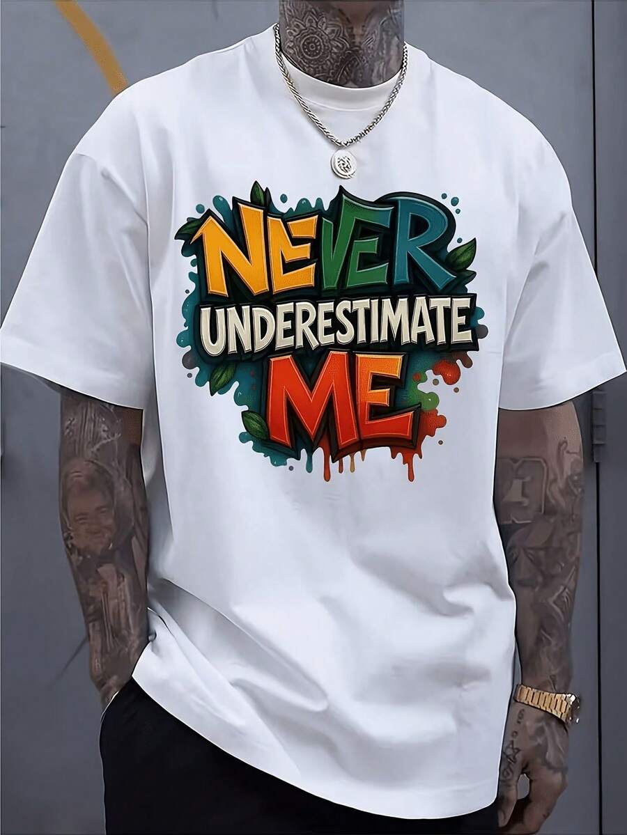 Camiseta de Cuello Redondo para Hombre - Camiseta Casual de Manga Corta Transpirable, Adecuada para Fitness, Viajes, Playa y Entrenamiento |   Lavable a máquina para todas las estaciones - Camiseta de cuello redondo de corte ajustado, estilo sencillo. |   Artículos esenciales para correr, entrenar y usar a diario durante todo el año. - Blanco - Ver 1