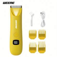 可充電無線理髮器 WEEME 電動理髮剪，附 LED 電量指示燈，適合男女使用的理髮套組 - 查看 10
