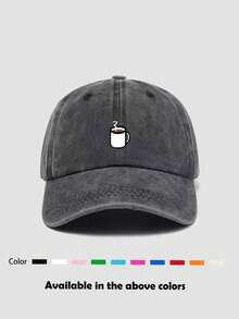 Mũ lưỡi trai unisex in họa tiết retro, kiểu dáng thường ngày, phù hợp cho mọi mùa, chất liệu mềm mại, thích hợp đội hàng ngày. - nhiều màu - Xem 14