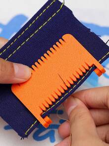 4pcs/1 pieza Clips de costura con bisagra ayudan a crear puntadas perfectas; Reglas de costura - Una guía de costura DIY para asegurar puntadas uniformes; Adecuado para principiantes en costura, reparaciones y bordado; Un regalo perfecto para madres, parejas, amigos y personas mayores. - Multicolor - Ver 6