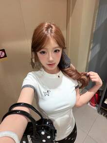 Women Tops - White - View 2