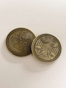 Yes/No Decision Commemorative Coin - A Fun Plated Gold Commemorative Coin - Bronze - View 2