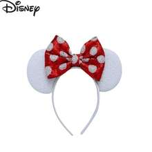 Disney 1件迪士尼主題髮箍，經典波點風格，角色扮演服裝，卡通耳朵髮箍，個性化節日派對設計，髮飾 - 彩色 - 查看 10