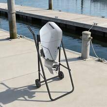 SanBouSi Outboard Boat Motor Cart Outboard Boat Engine Carrier Multi Purposed Engine Stand - Black - View 11