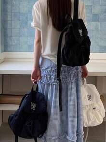 Women Fashion Backpacks - White - View 10