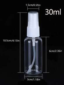 300ml/500ml Refillable Amber Plastic Pump Bottle, Unscented, Latex-Free, Suitable For Shampoo, Lotion, Gel, Cosmetics, Bathroom Products - A - View 9