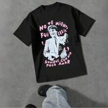 Camiseta de Juan Gabriel: No mientoestaba muy feliz. Unisex, un regalo paramexicanos. - Blanco - Ver 3