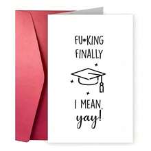 1pc Inspirational Graduation Greeting Card, Suitable For Men And Women, Graduation Gift Of Encouragement From Mom, Dad, Friends, Fun Graduation Day Present - Multiple 3 - View 7