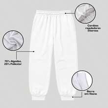 Women's Sweatshirt And Jogger Pants Set - Plain Old Money Style - Basic Chic Everyday Wear - Cream - View 5