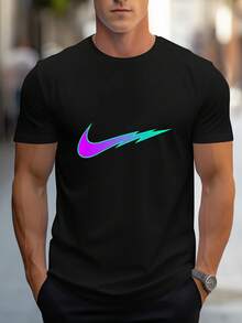 Camisetas masculinas - Preto - Ver 1