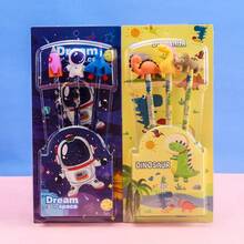 3pcs/Set Lápices de Escritura y Dibujo Creativos de Dibujos Animados, Adecuados para Regalos Pequeños de la Temporada de Regreso a la Escuela, Recuerdos de Fiestas Festivas - Multicolor - Ver 5
