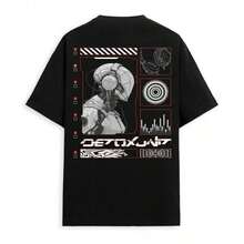 Men T-Shirts - 黑色 5 - 查看 6